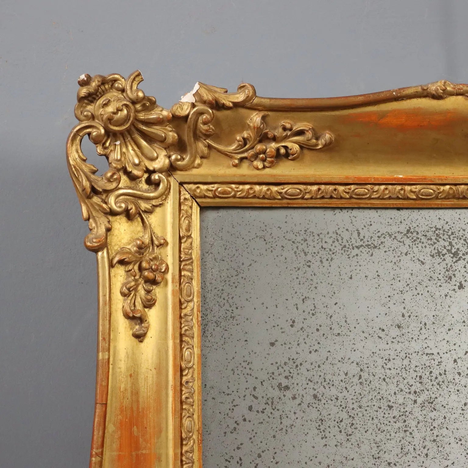 Anrique Mirror Carved Wood Italy XIX Century - France, Mid XIX Century | Antiques | Mirrors & Frames
