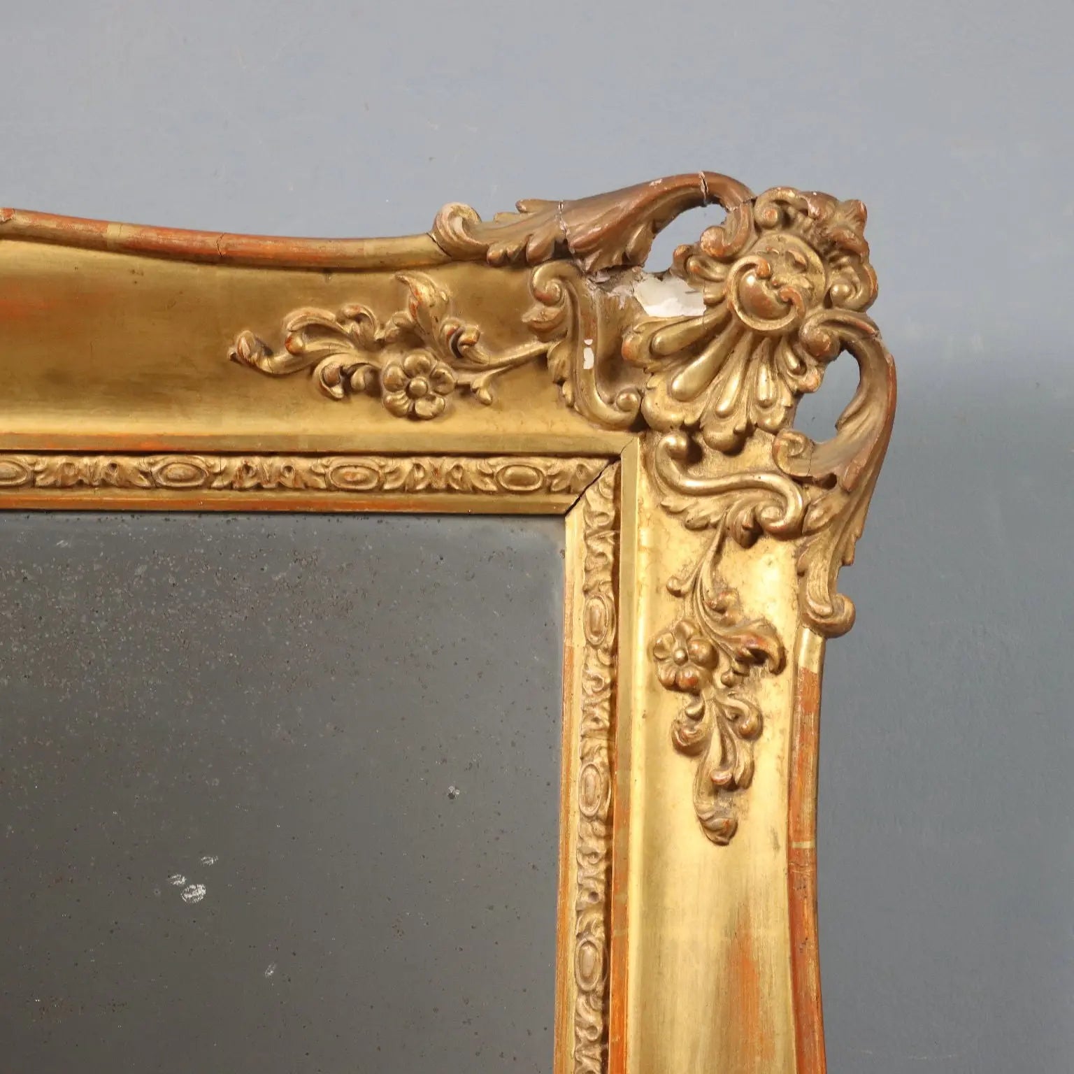 Anrique Mirror Carved Wood Italy XIX Century - France, Mid XIX Century | Antiques | Mirrors & Frames