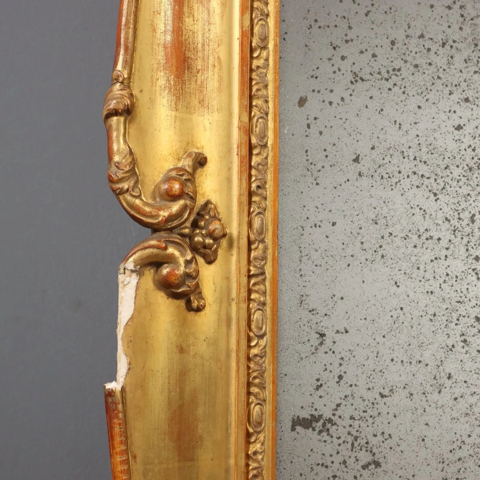 Anrique Mirror Carved Wood Italy XIX Century - France, Mid XIX Century | Antiques | Mirrors & Frames