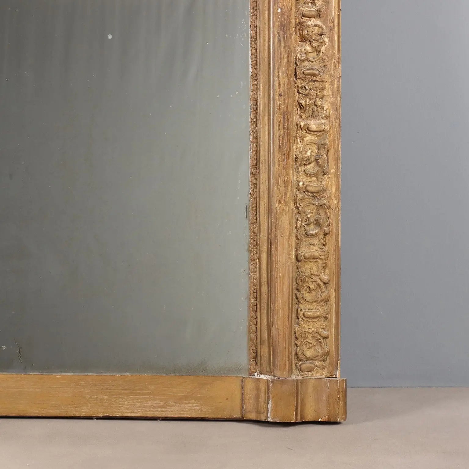 Antique Mirror Carved Gilded Wood Italy XIX Century - Italy, Late XIX Century | Antiques | Mirrors & Frames