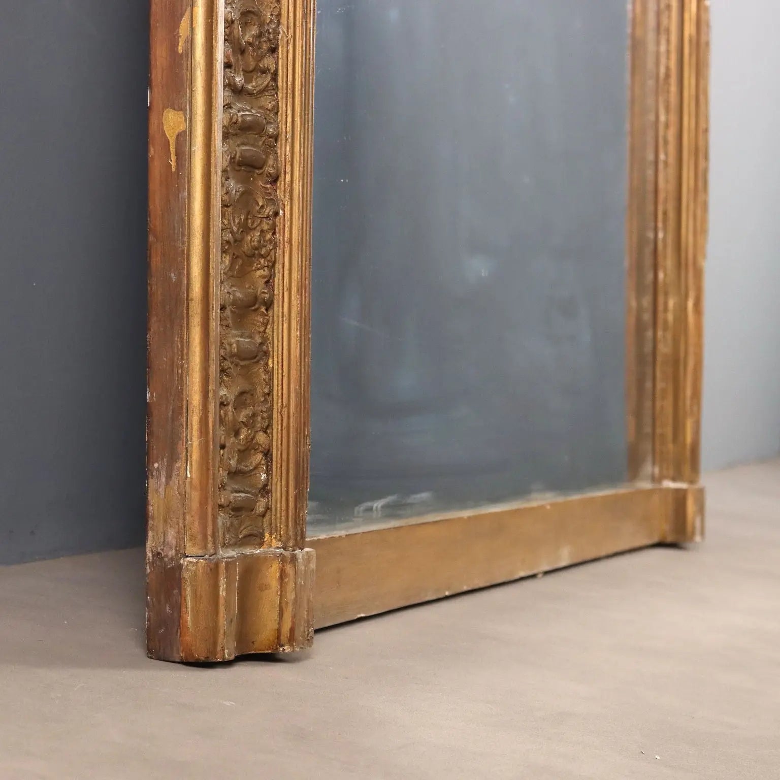 Antique Mirror Carved Gilded Wood Italy XIX Century - Italy, Late XIX Century | Antiques | Mirrors & Frames