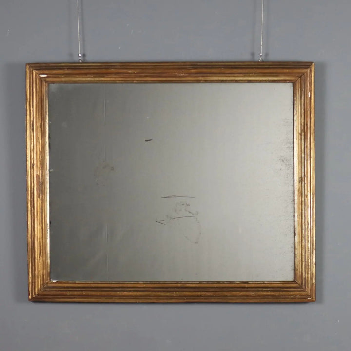 Antique Mirror Lacquered Gilded Wood Italy XIX Century - Italy, XIX Century | Antiques | Mirrors & Frames