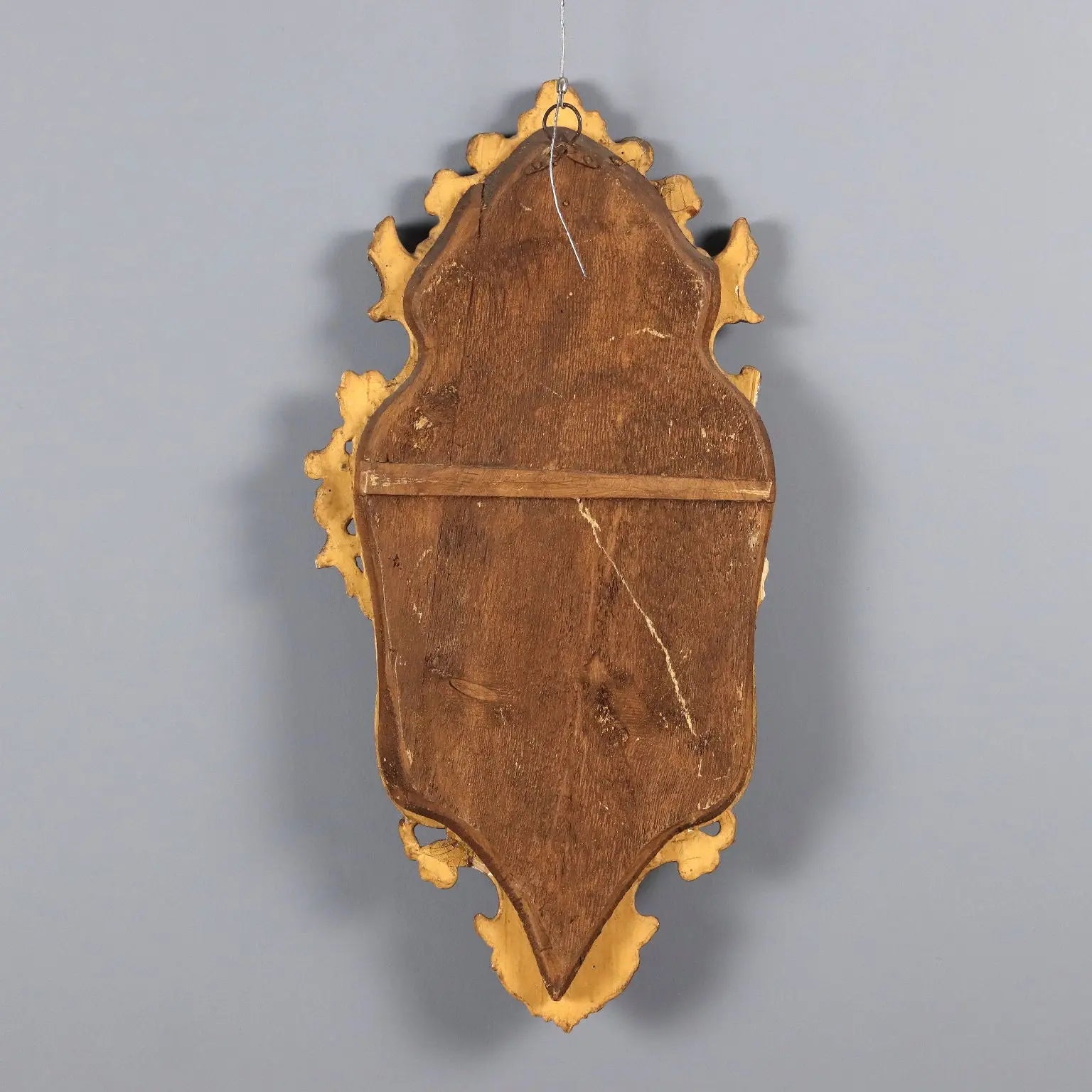 Antique Mirror Baroque Carved Gilded Wood Italy XVIII Century - Italy, XVIII Century | Antiques | Mirrors & Frames