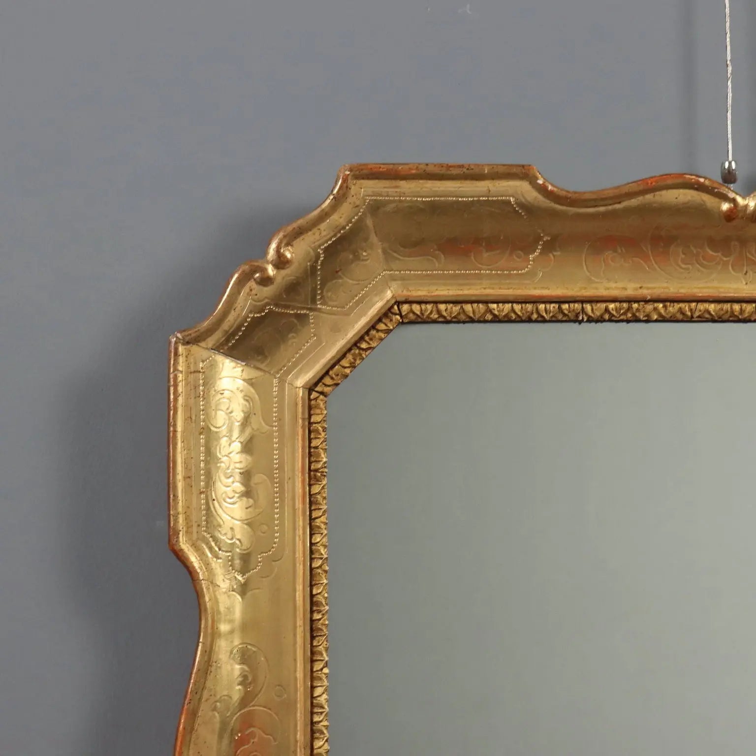 Antique Mirror Carved Gilded Wood France XX Century - France, XX Century | Antiques | Mirrors & Frames