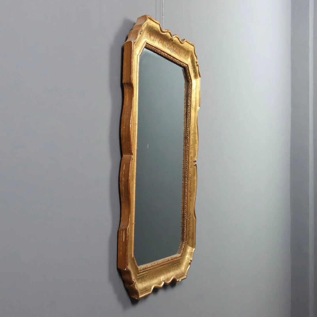 Antique Mirror Carved Gilded Wood France XX Century - France, XX Century | Antiques | Mirrors & Frames