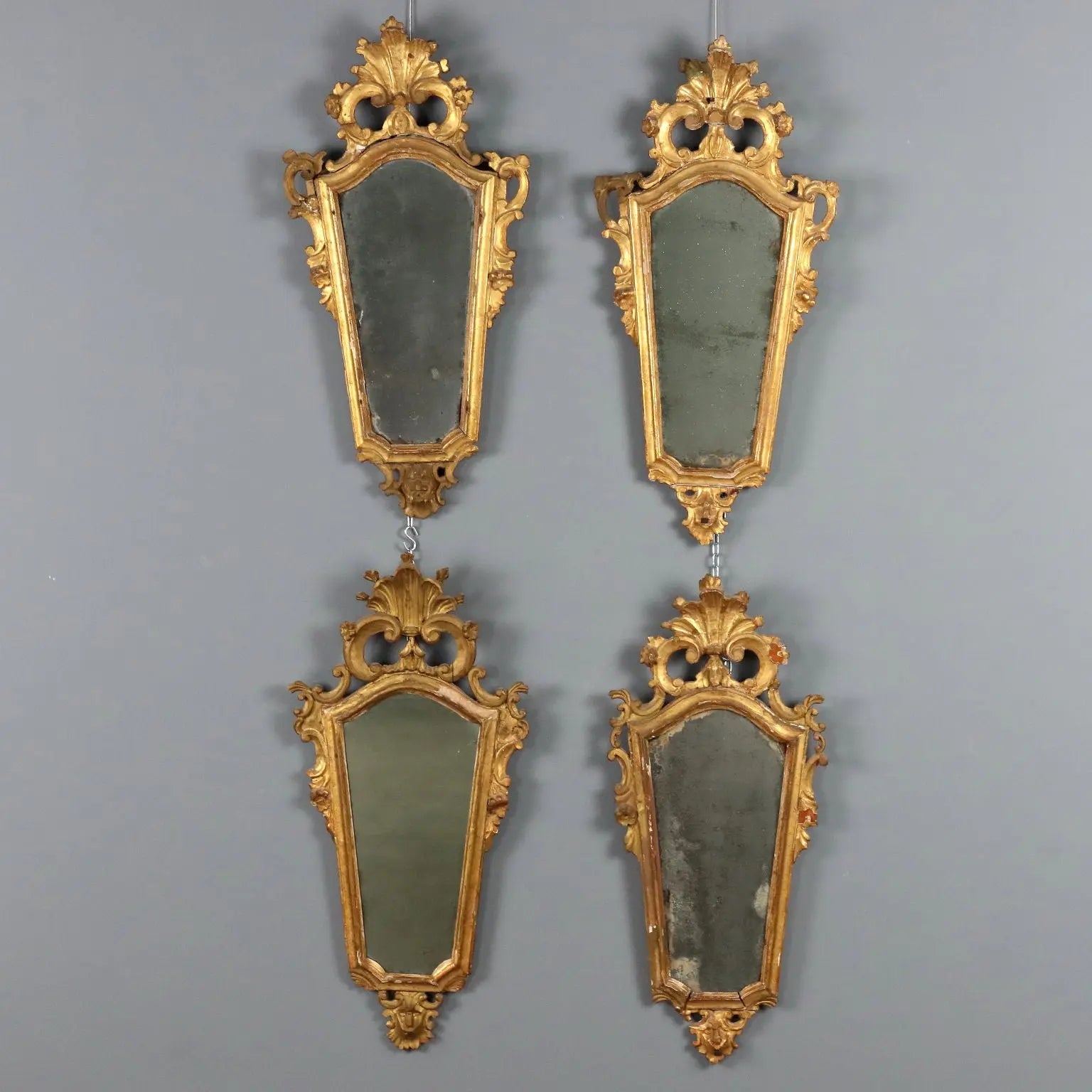 Antique Mirrors Carved Gilded Wood France XVIII Century - France, XVIII Century | Antiques | Mirrors & Frames
