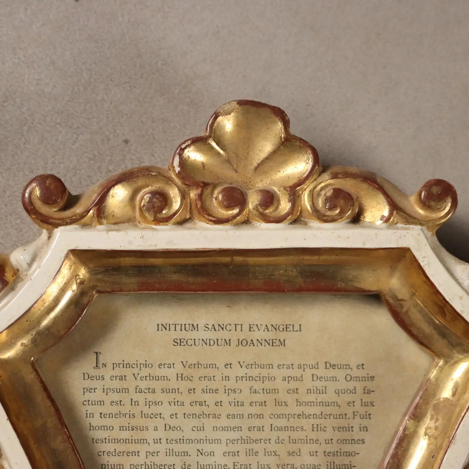 Antique Altar Cards Neo-Baroque Carved Wood Italy XIX Century - Italy, XIX Century | Antiques | Mirrors & Frames