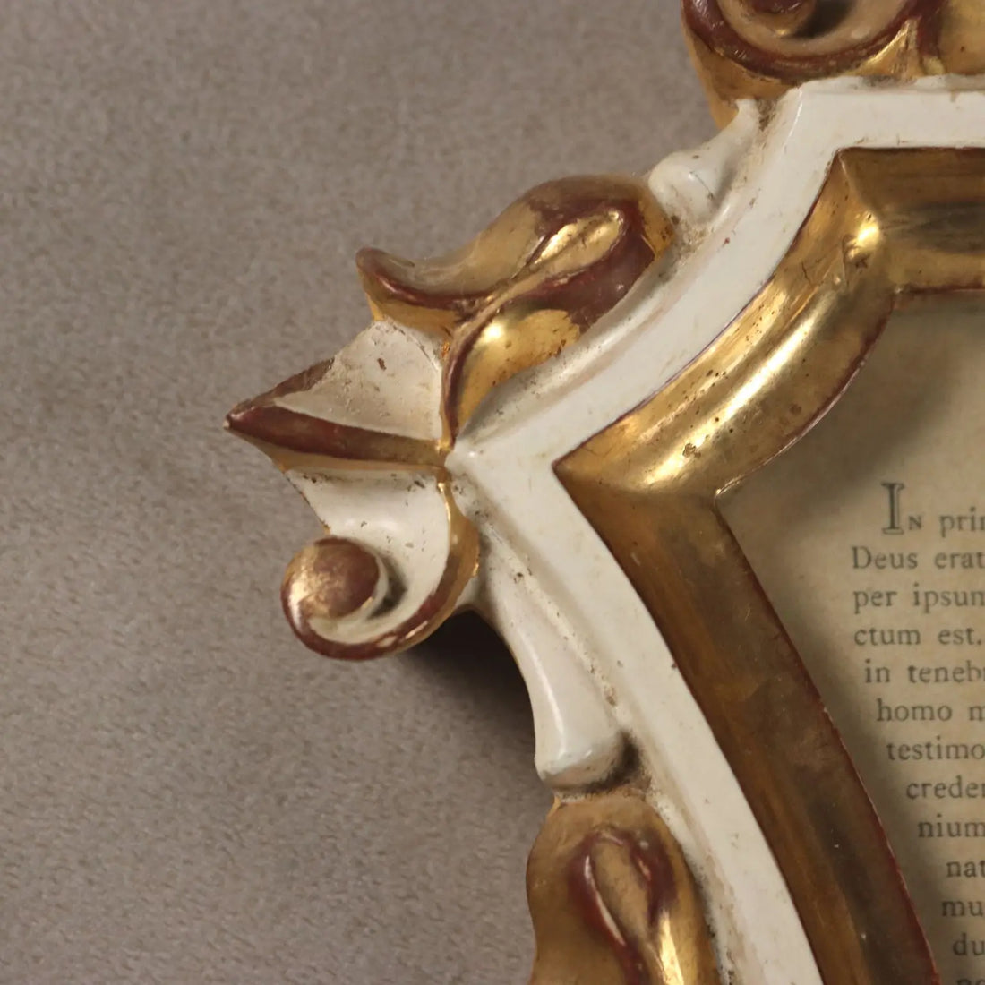 Antique Altar Cards Neo-Baroque Carved Wood Italy XIX Century - Italy, XIX Century | Antiques | Mirrors & Frames