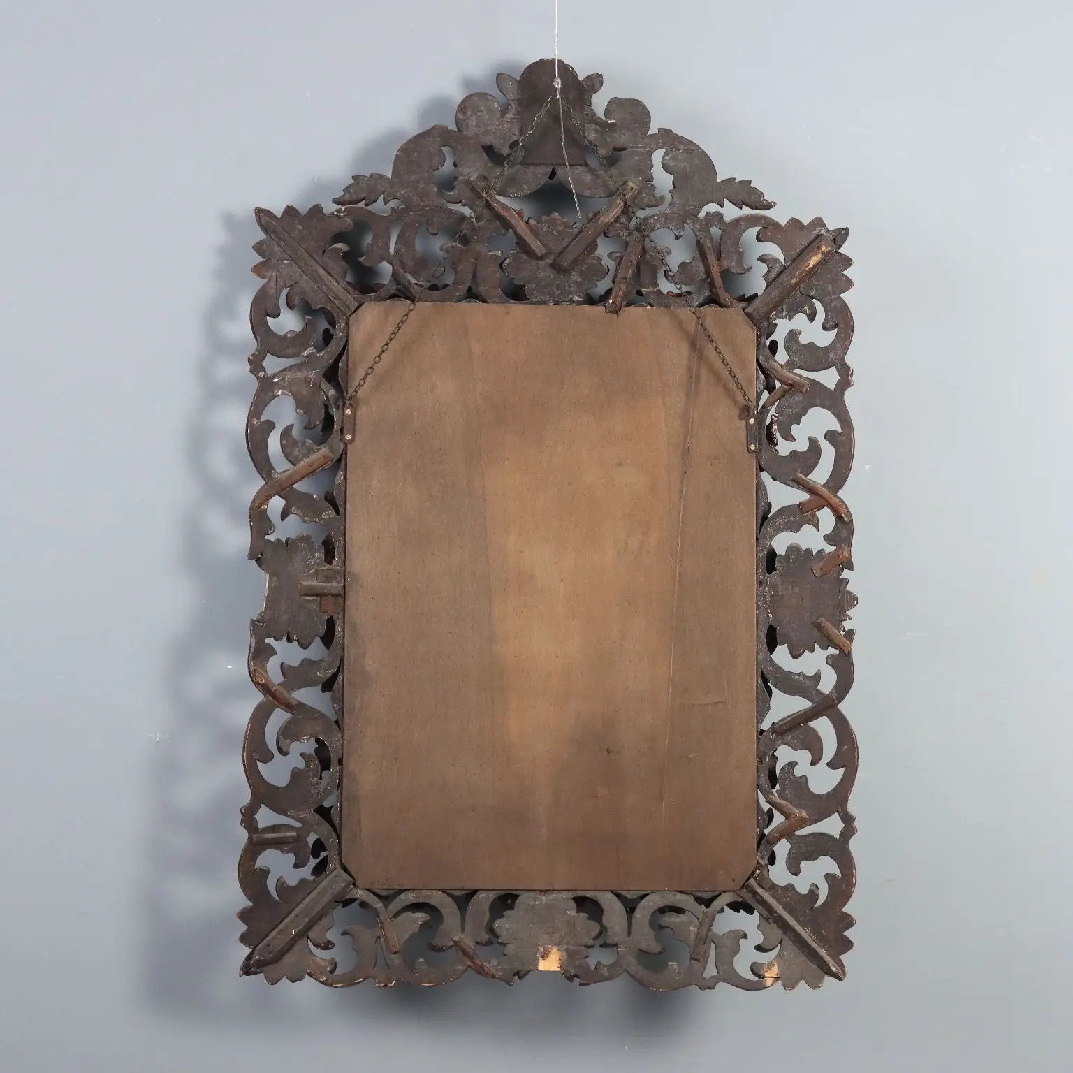 Baroque Wood Mirror - Italy 20th Century