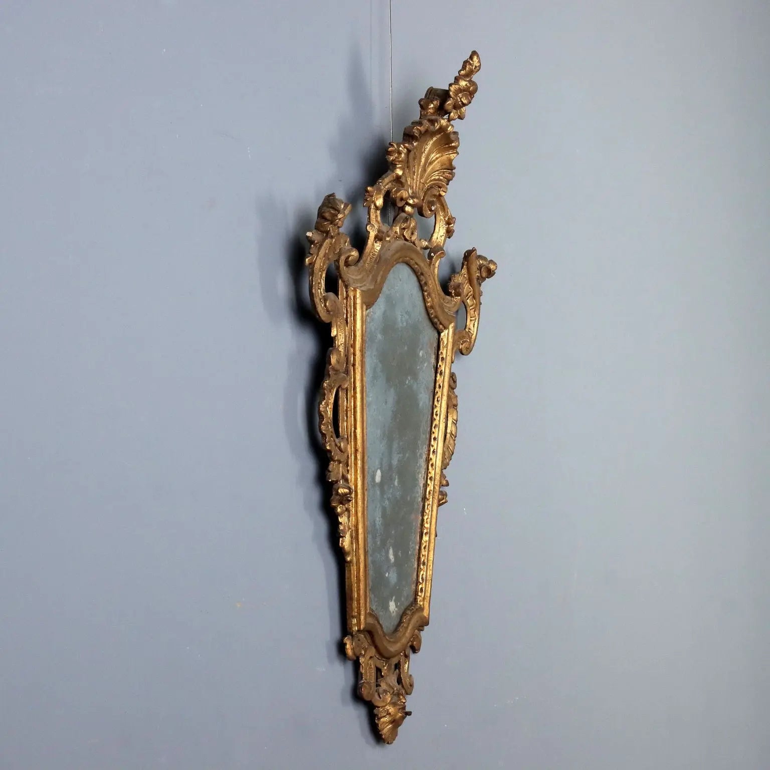 18th Century Italian Gilded Wood Mirror