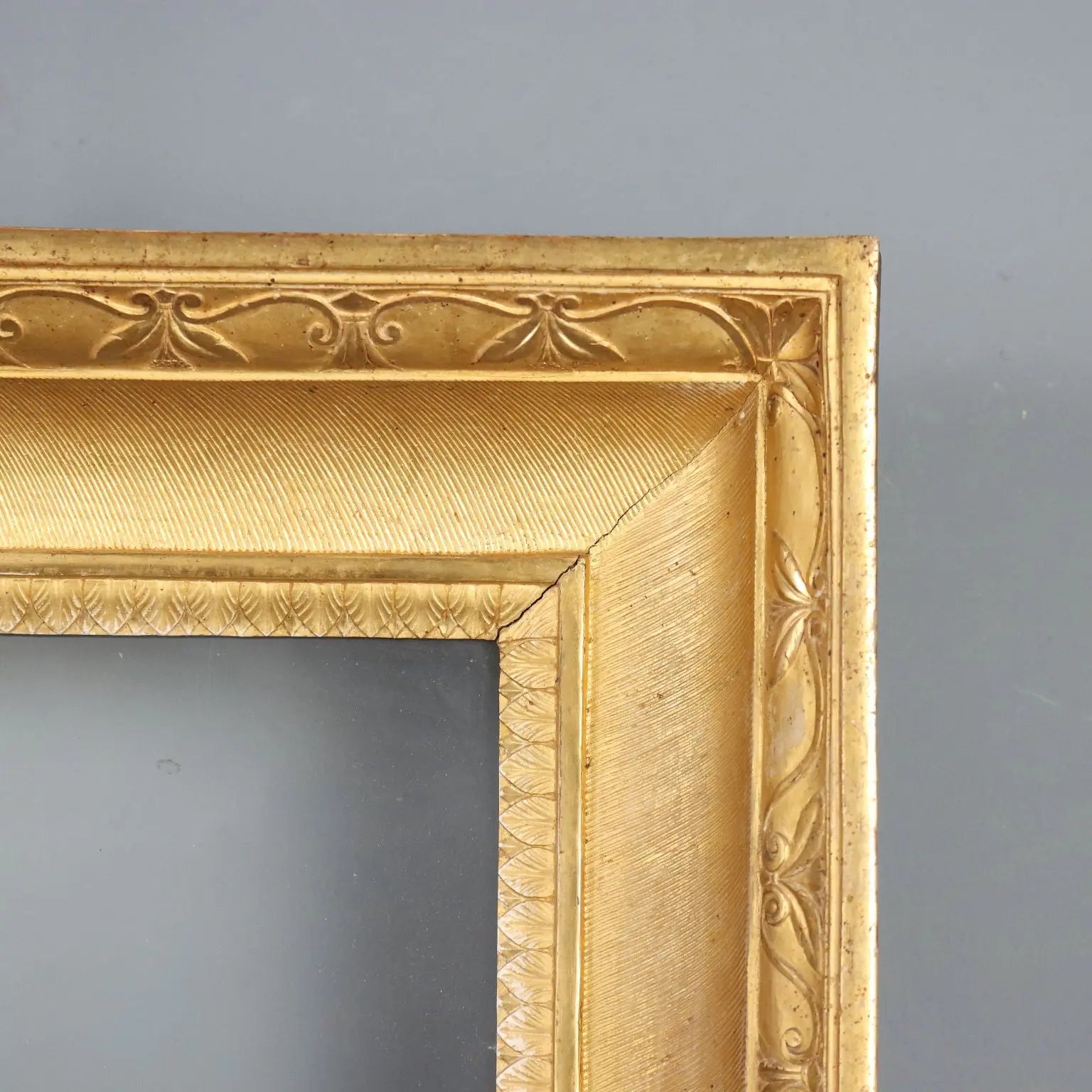 Empire Frame in Gilded Wood - Italy 19th Century