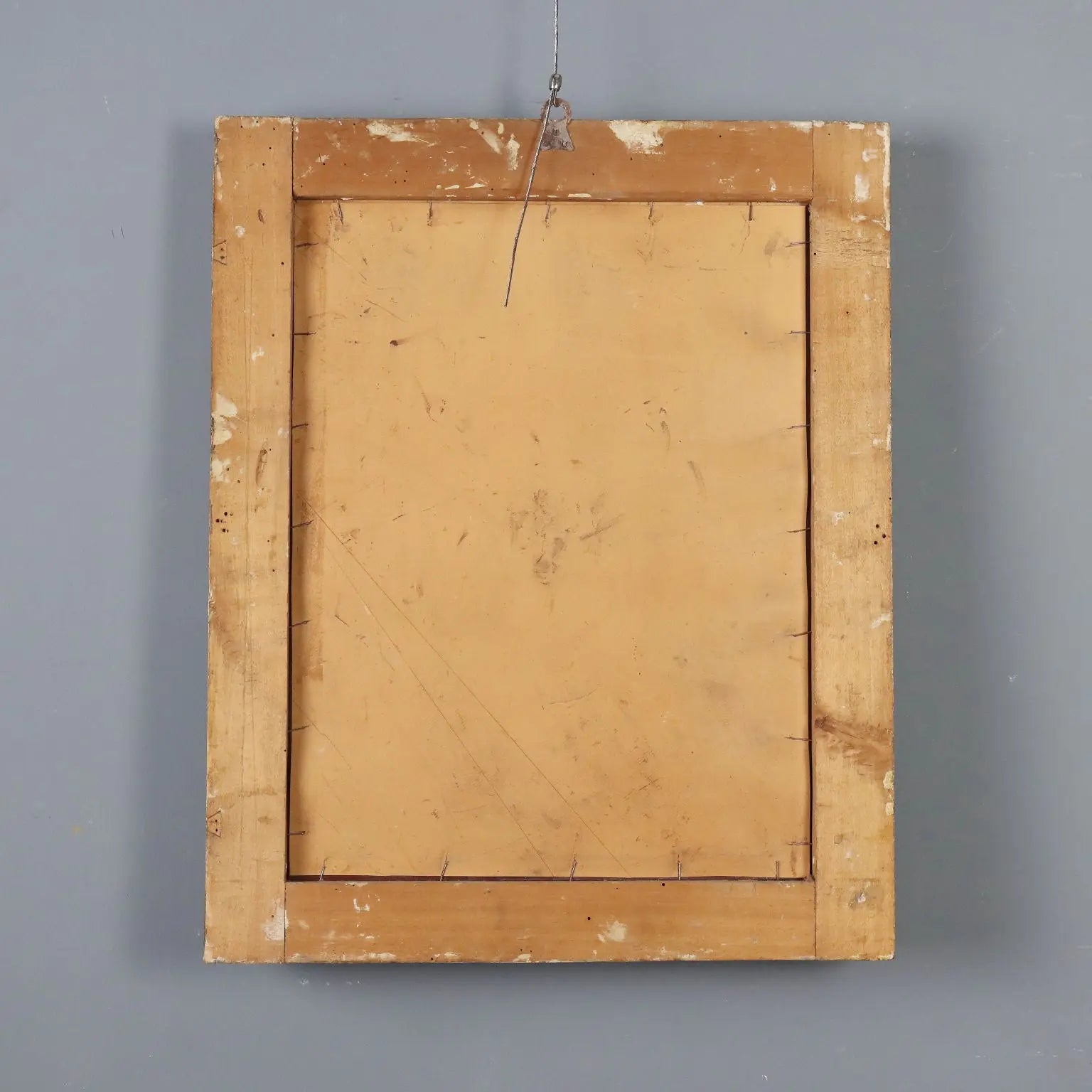 Antique Mirror Empire Gilded Wood Italy XIX Century