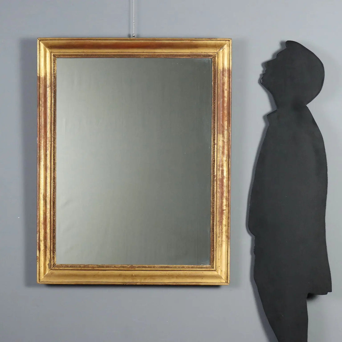 Gilded Empire Style Mirror - Italy 20th Century