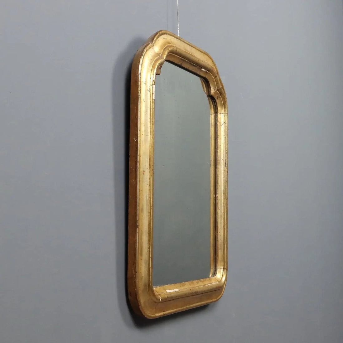Italian Giltwood Mirror Late 1800s