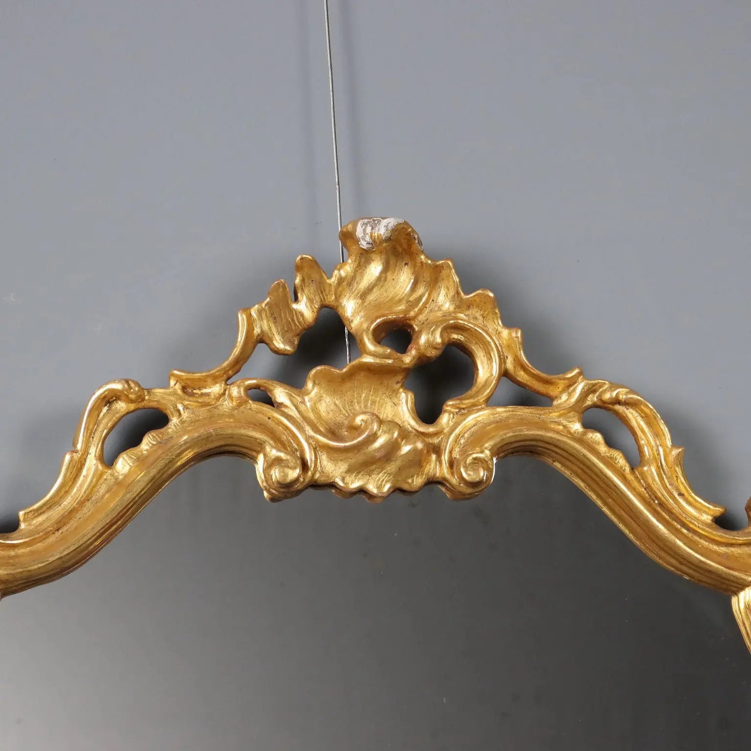 Barocchetto Giltwood Mirror Early 20th Century