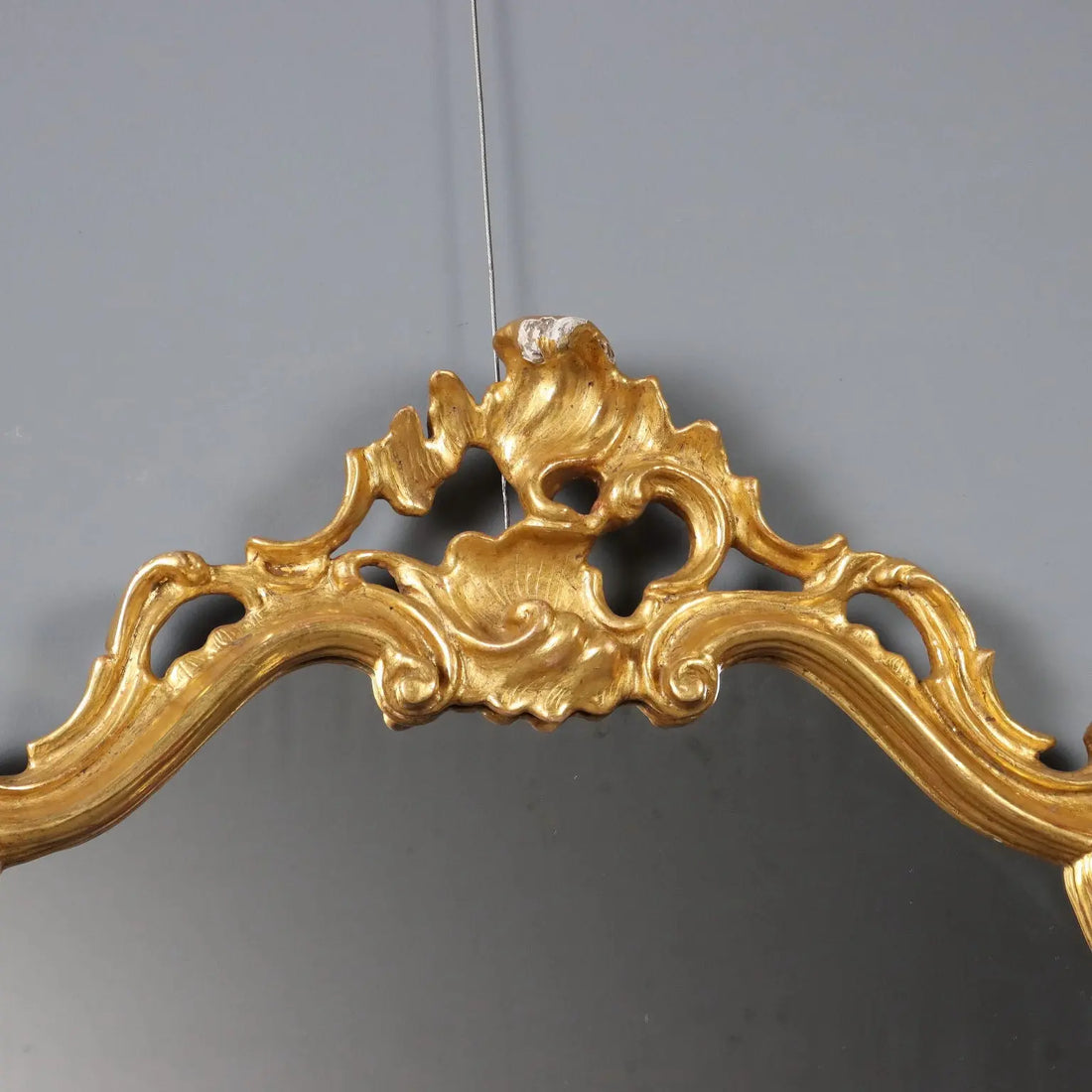 Barocchetto Giltwood Mirror Early 20th Century