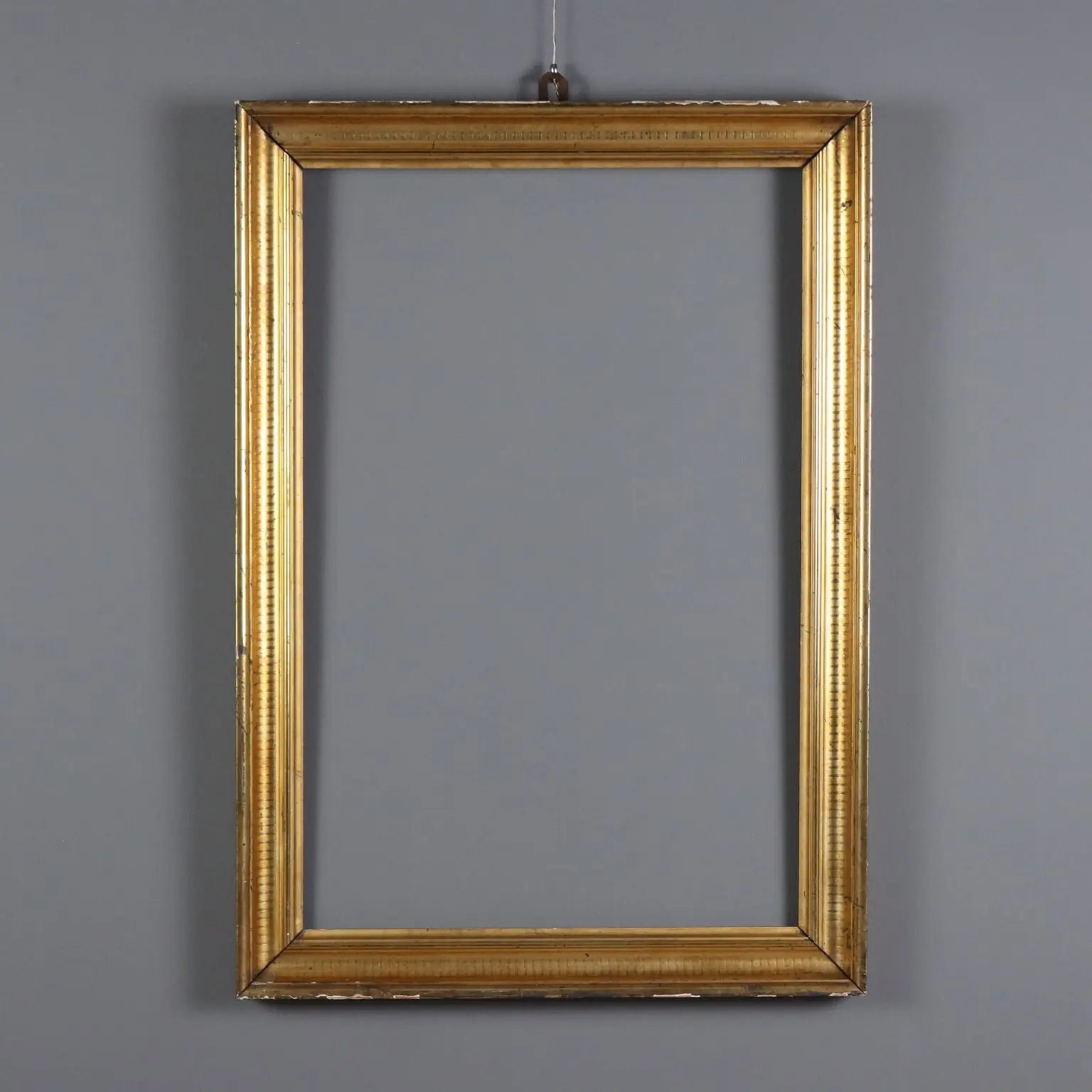 Antique Empire Style Giltwood Frame