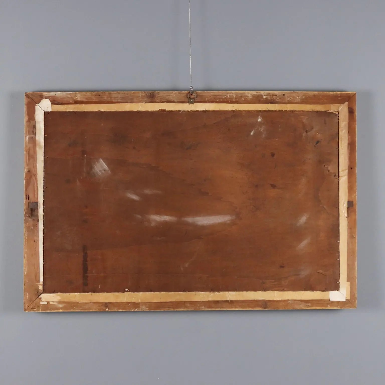 Antique Empire Frame Gilded Fir Moulded Italy XIX Century