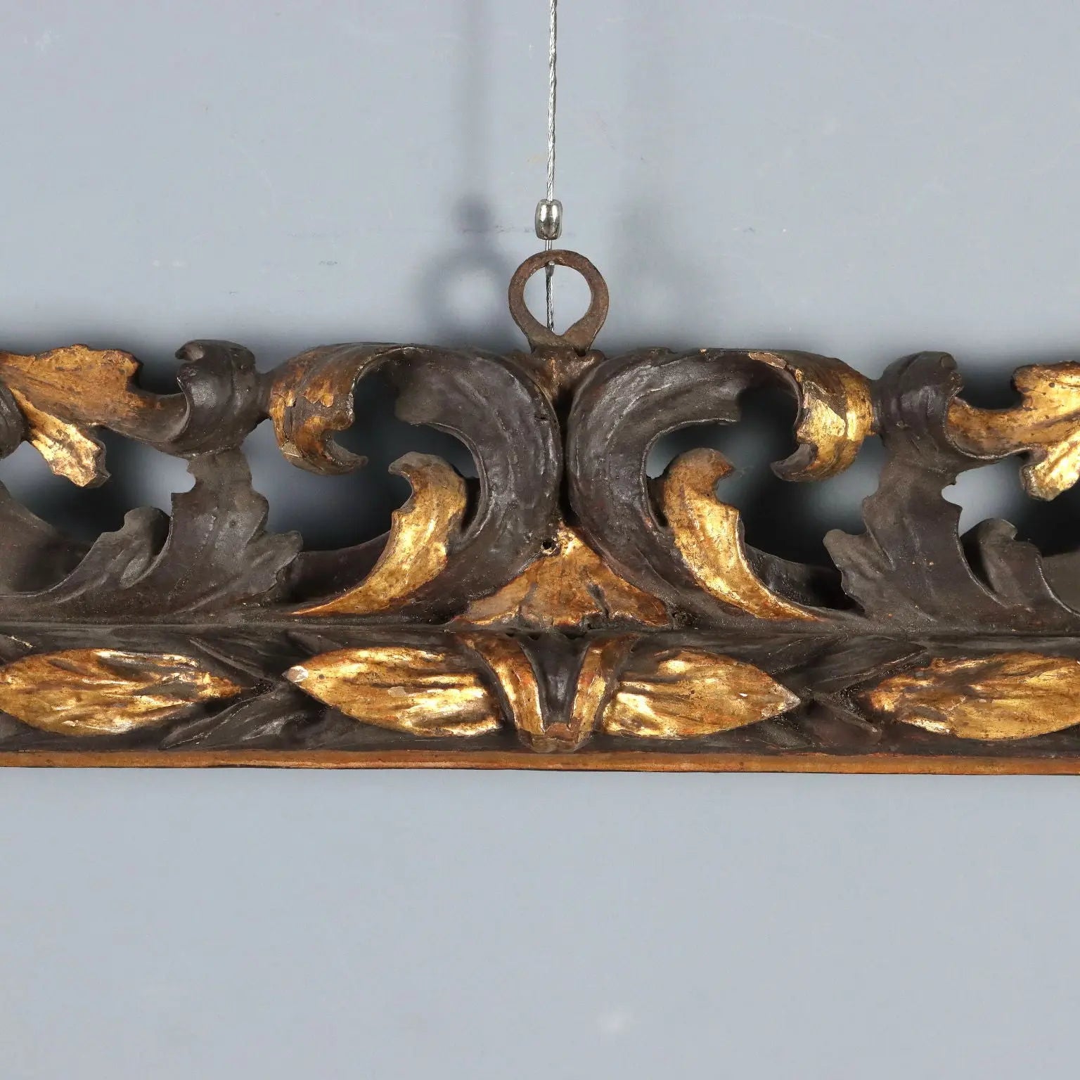 Antique Baroque Frame Carved Wood Italy XVIII Century