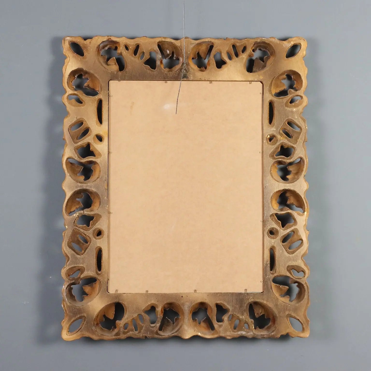 Italian Baroque Giltwood Mirror