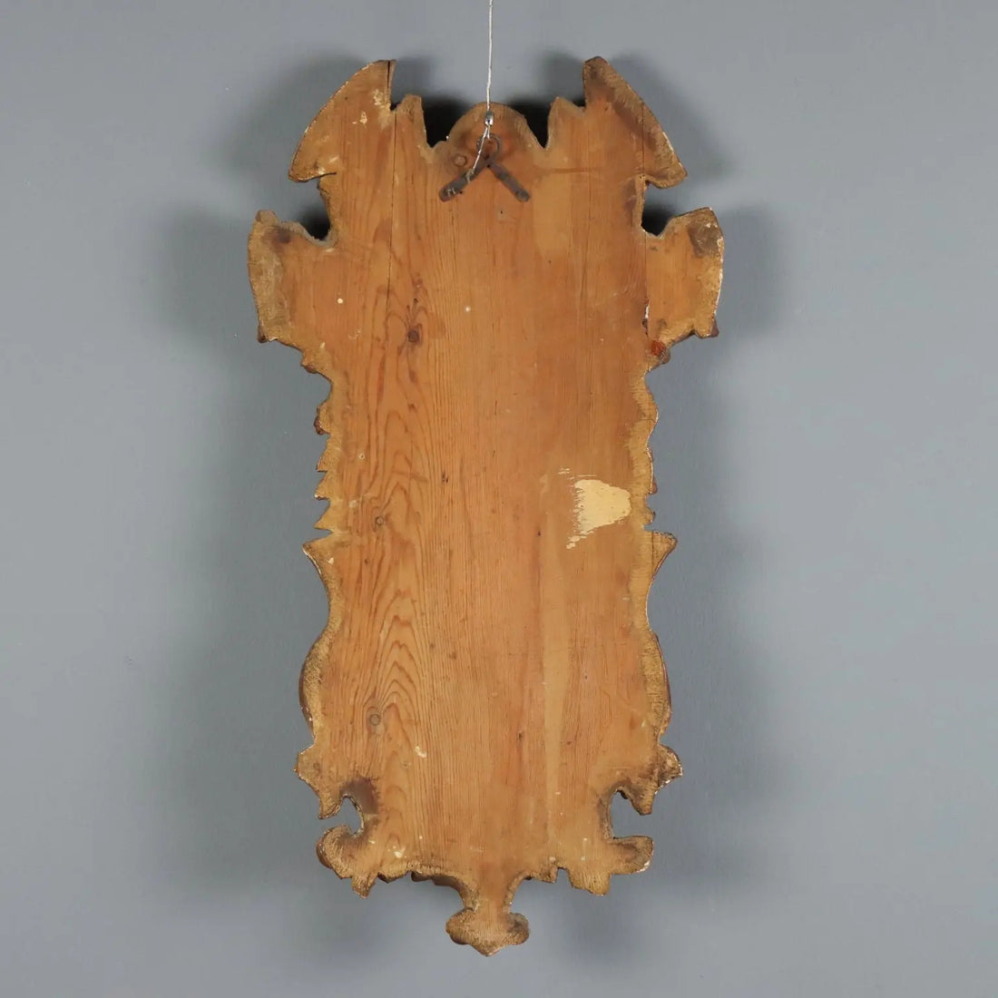 Carved and Gilded Larch Wood Mirror