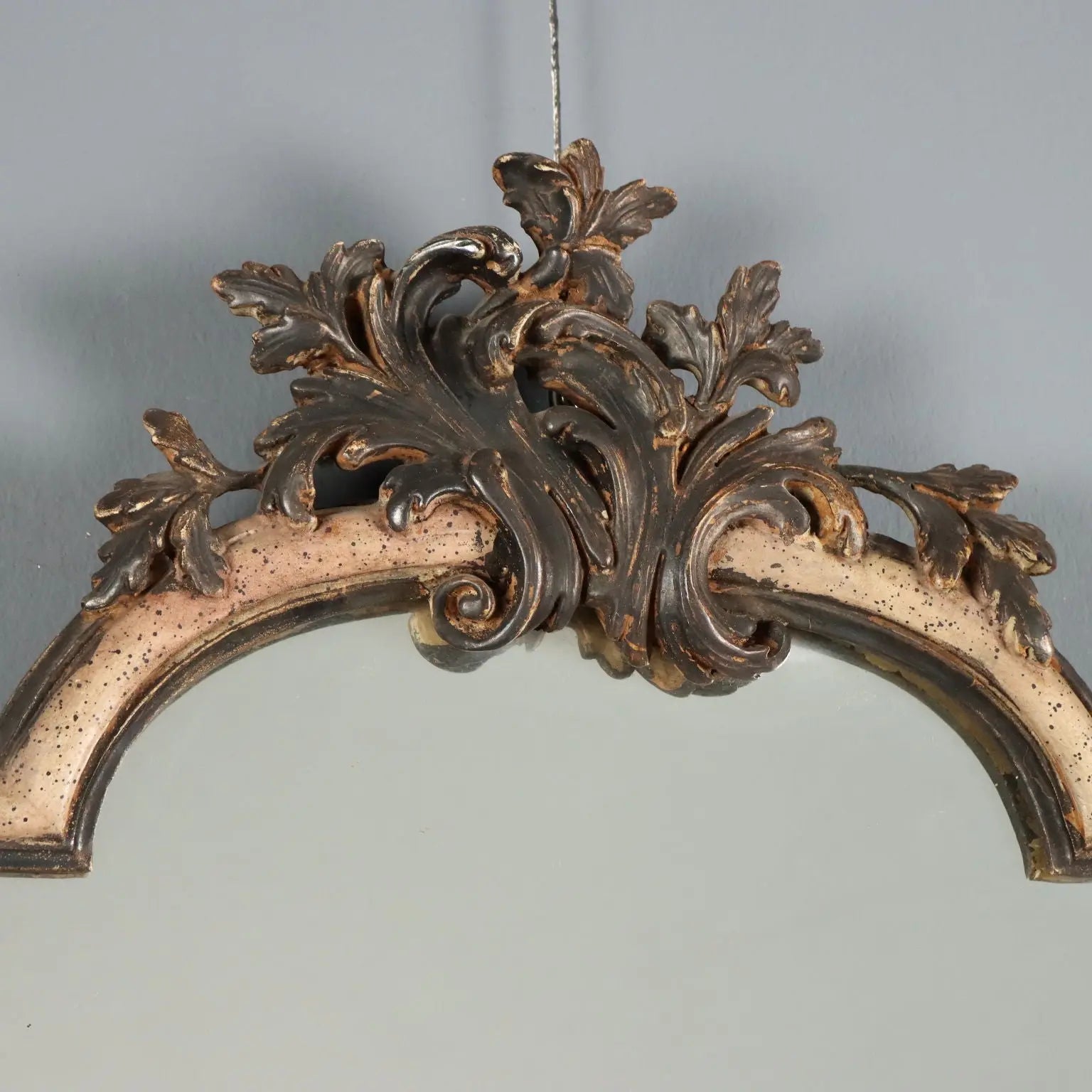 Carved Wood Mirror - Italy 20th Century