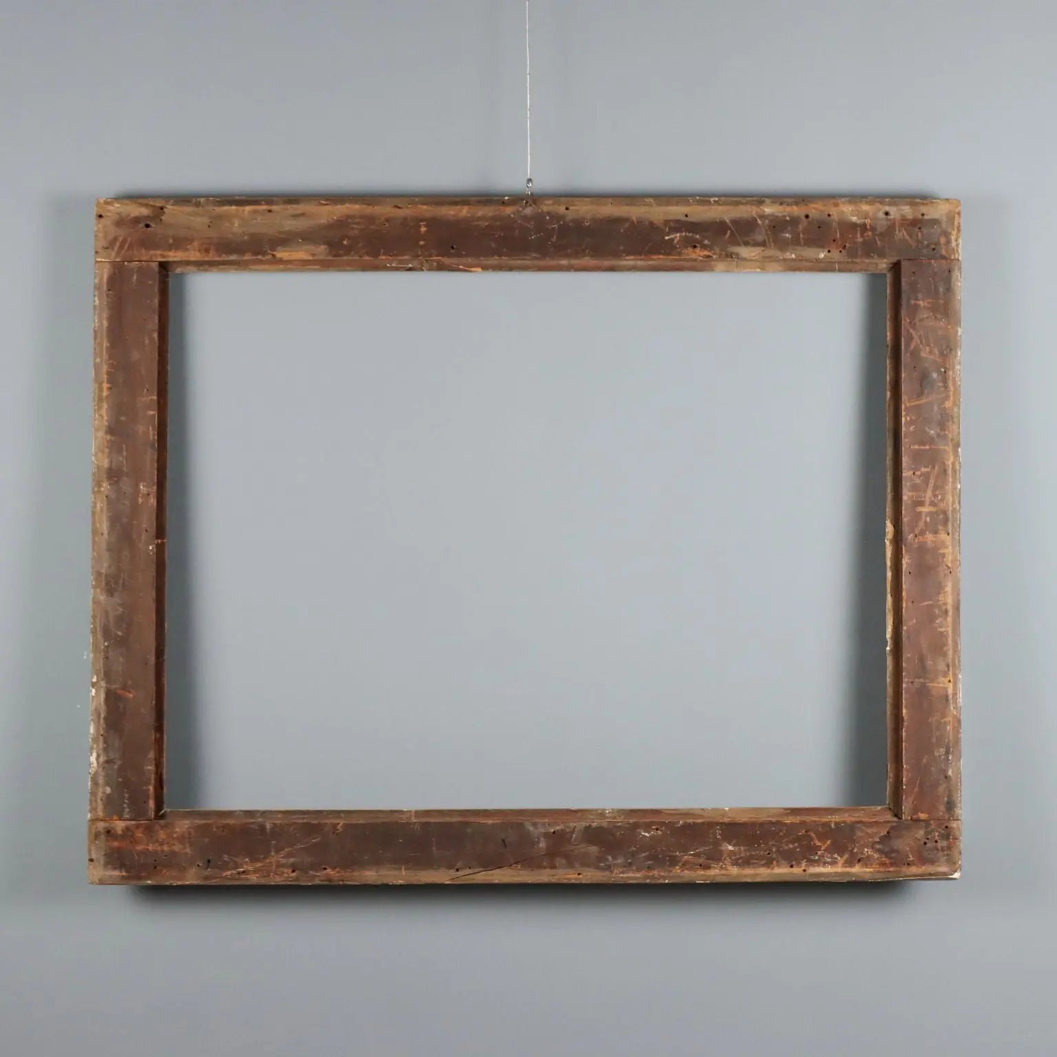 Antique Frame Carved Wood Flower Decorations Italy XVIII Century