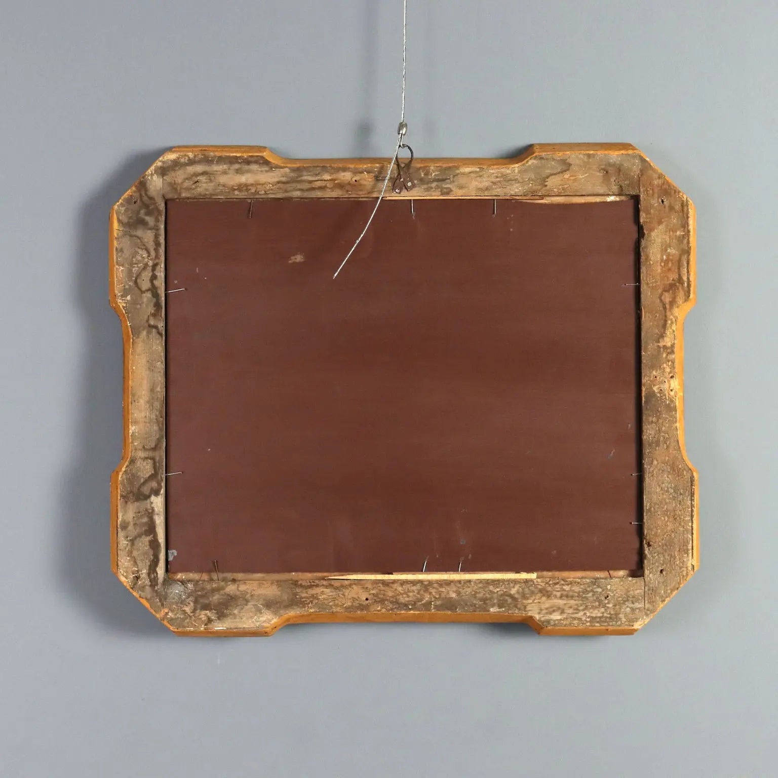 Antique Cabaret Mirror Gilded Wood Italy XIX Century