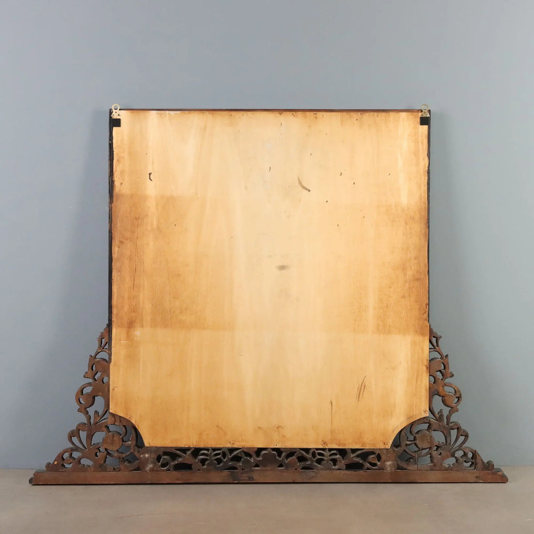 Antique Mirror Carved Walnut Italy XIX Century