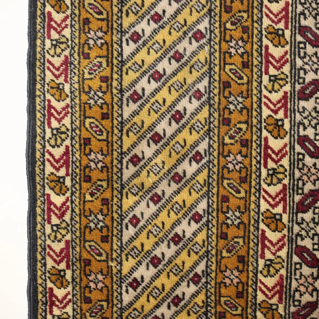 Shirvan Carpet Wool Fine Knot Russia - 75x42 In | Antiques | Carpets