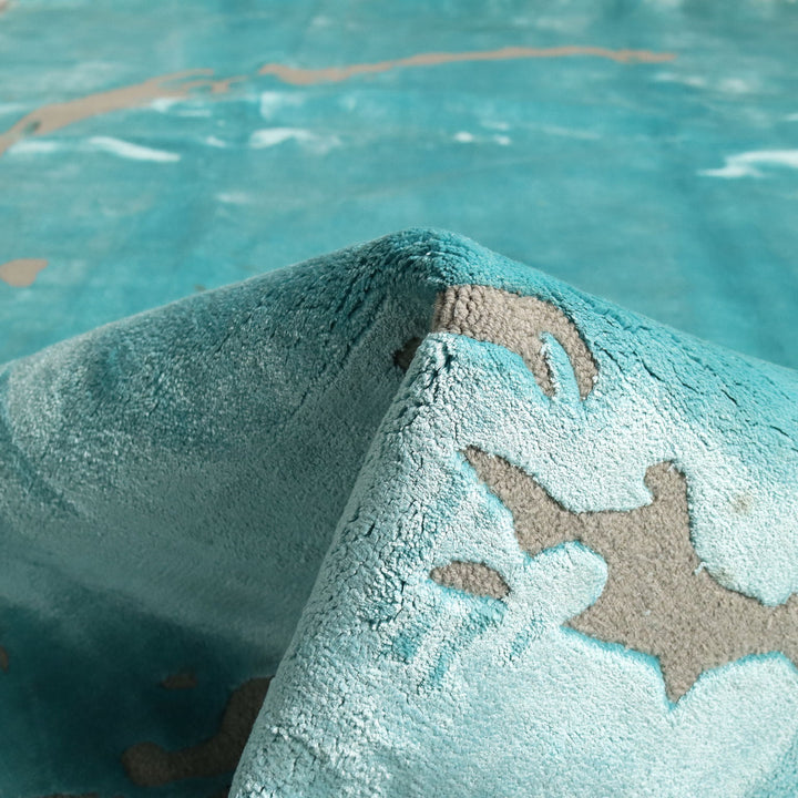 Vintage Sartori Carpet Italy 2000s Wool Big Knot Furnishing - 116x79 In | Antiques  Carpets