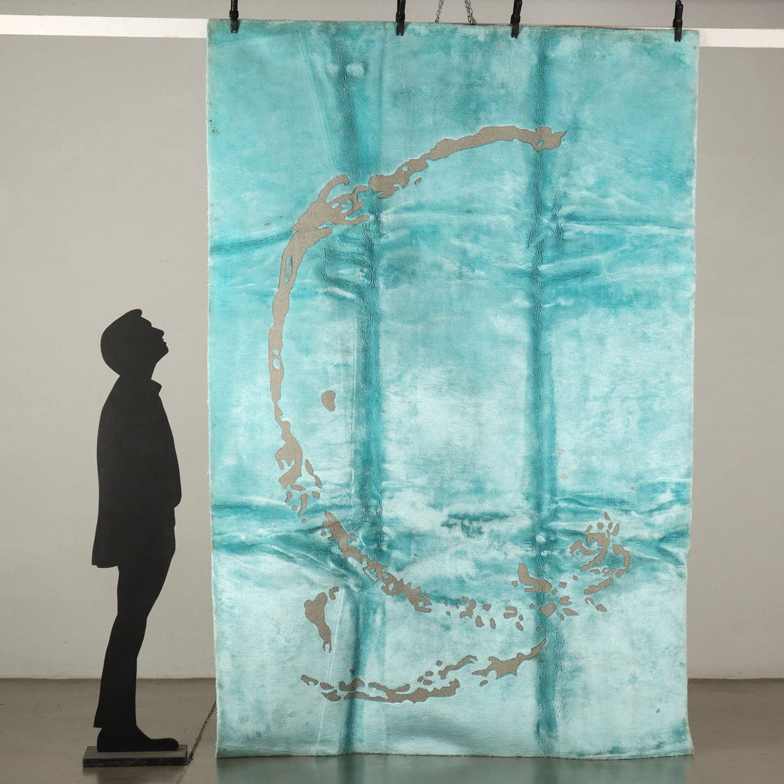 Vintage Sartori Carpet Italy 2000s Wool Big Knot Furnishing - 116x79 In | Antiques  Carpets