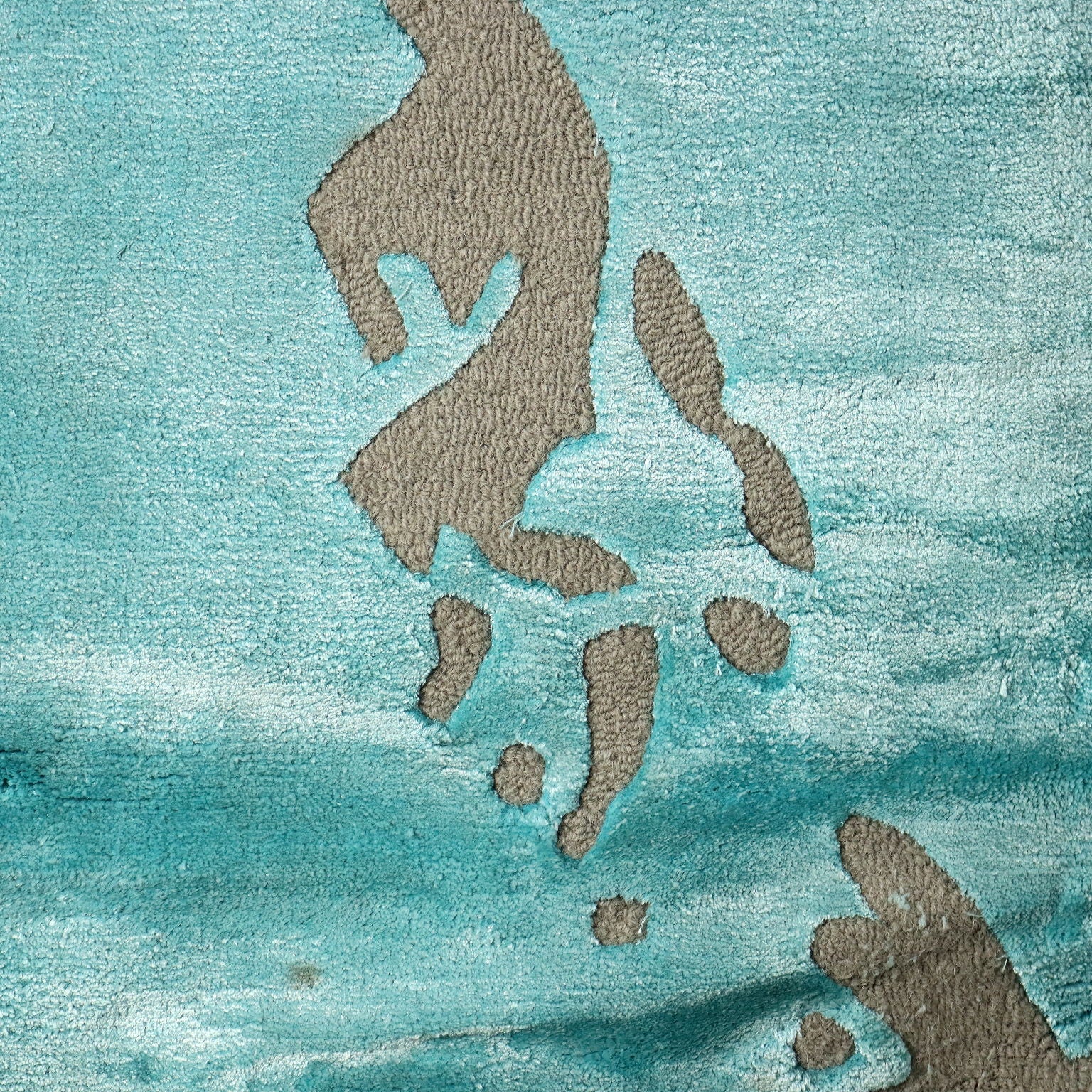 Vintage Sartori Carpet Italy 2000s Wool Big Knot Furnishing - 116x79 In | Antiques  Carpets