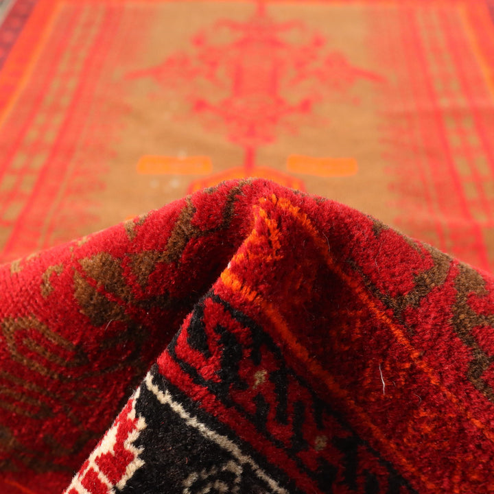 Vintage Beluchi Carpet Iran Cotton Wool Fine Knot Handmade - 71x37 In | Antiques  Carpets