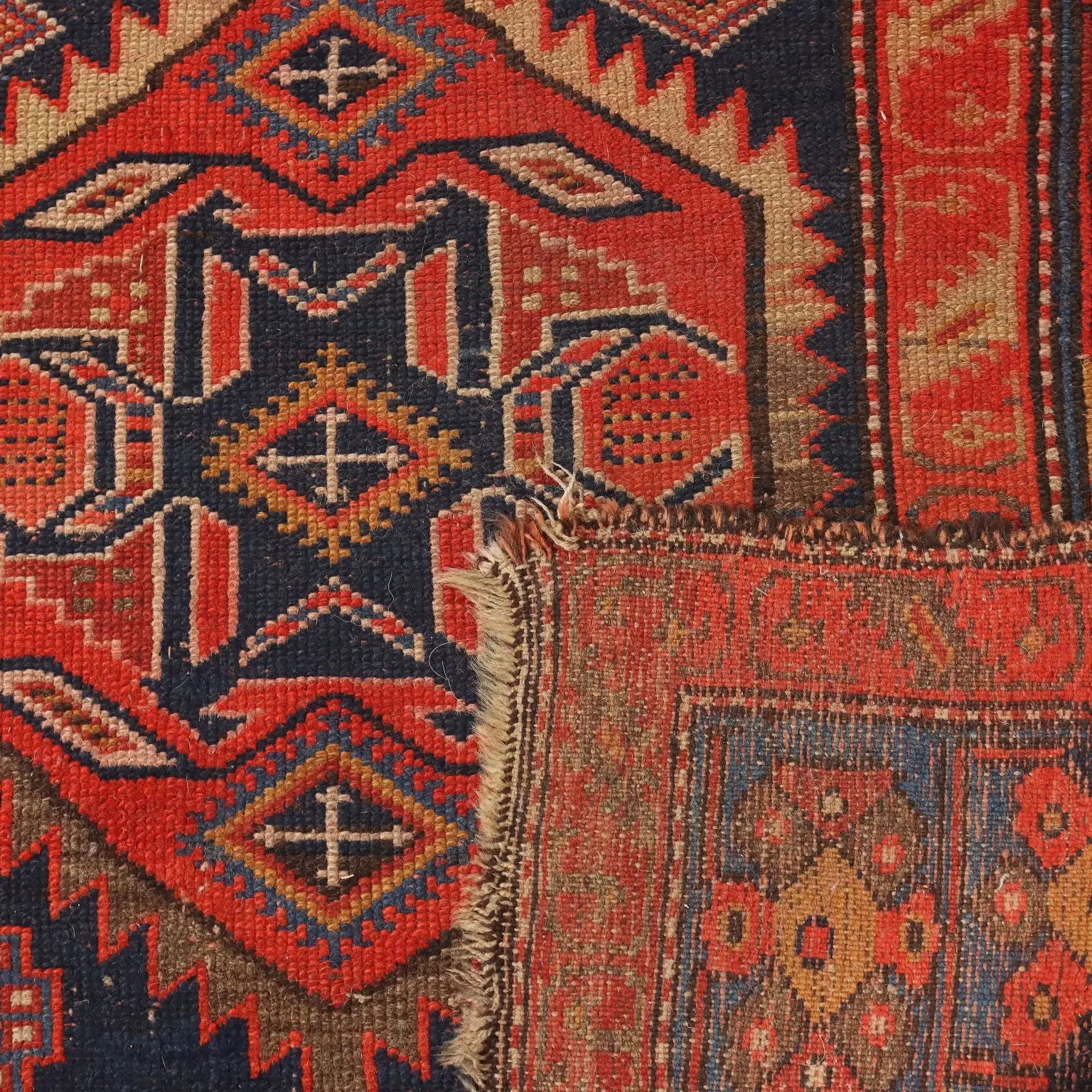 Ancient Sarab Carpet  Wool Thin Knot Handmade Furnishing - 532 x 110 cm | Antiques | Carpets