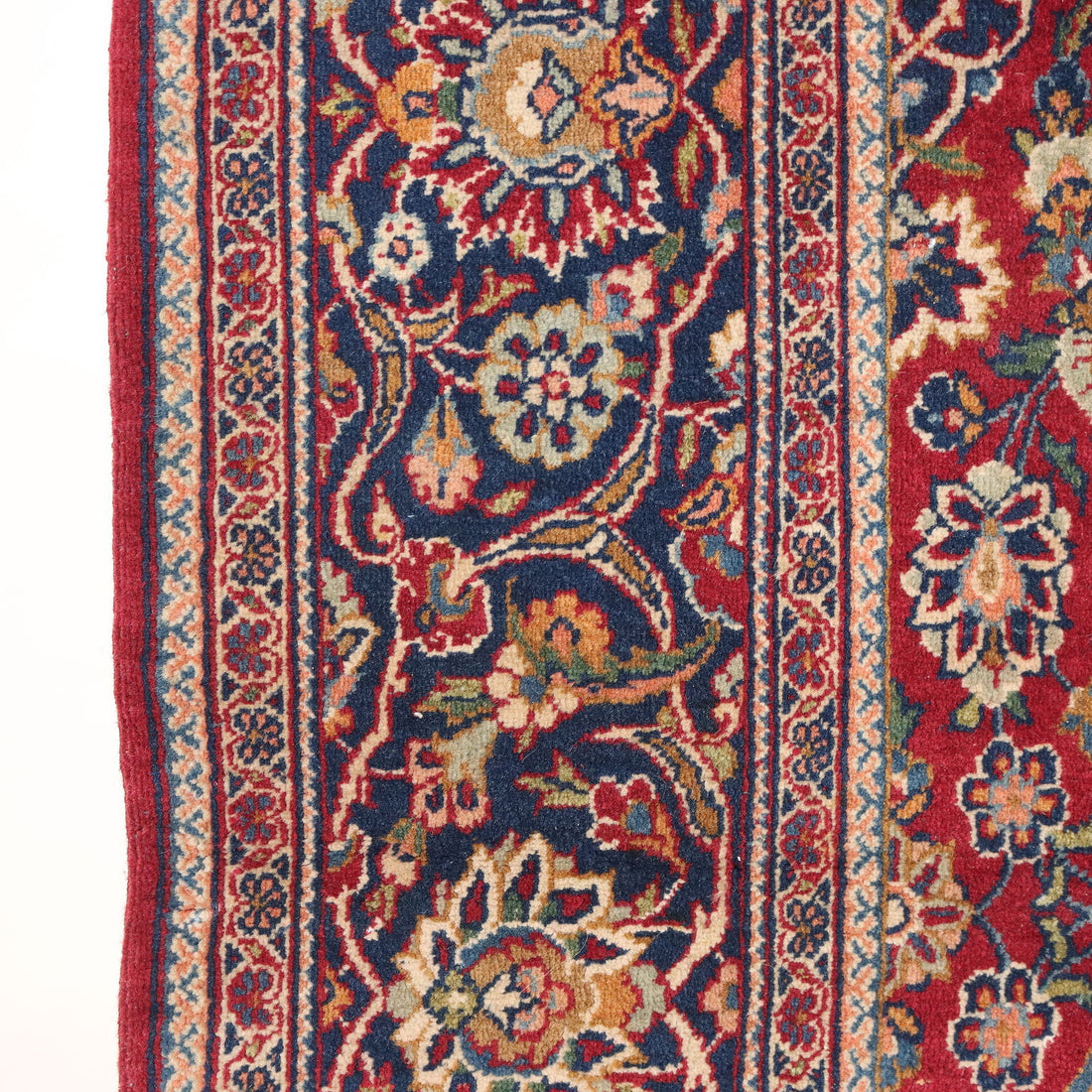 Ancient Keschan Carpet Iran Cotton Wool Thin Knot Handmade | Antiques  Carpets