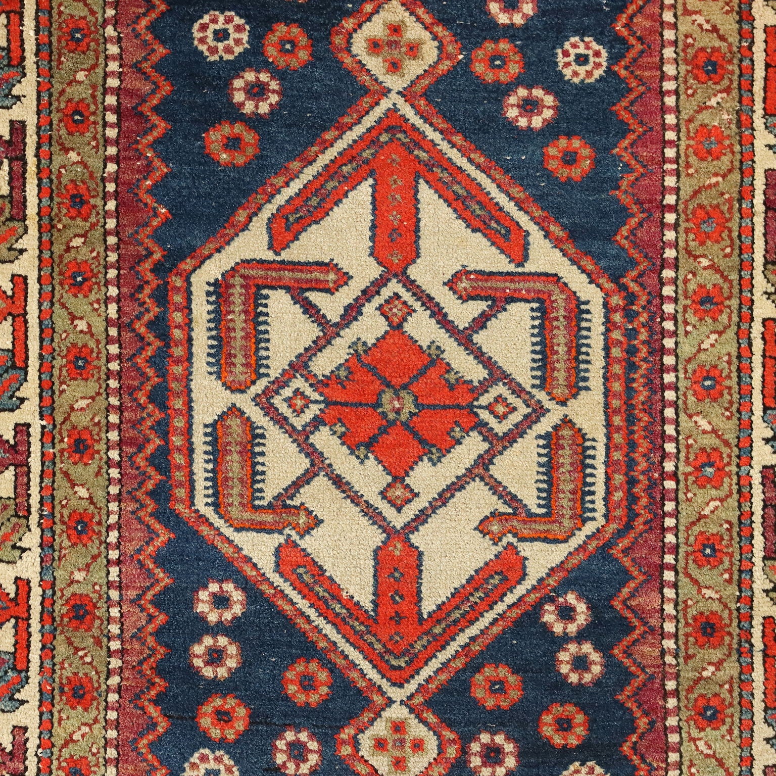 Ancient Serabend Carpet Iran Cotton Wool Thin Knot Handmade | Antiques  Carpets