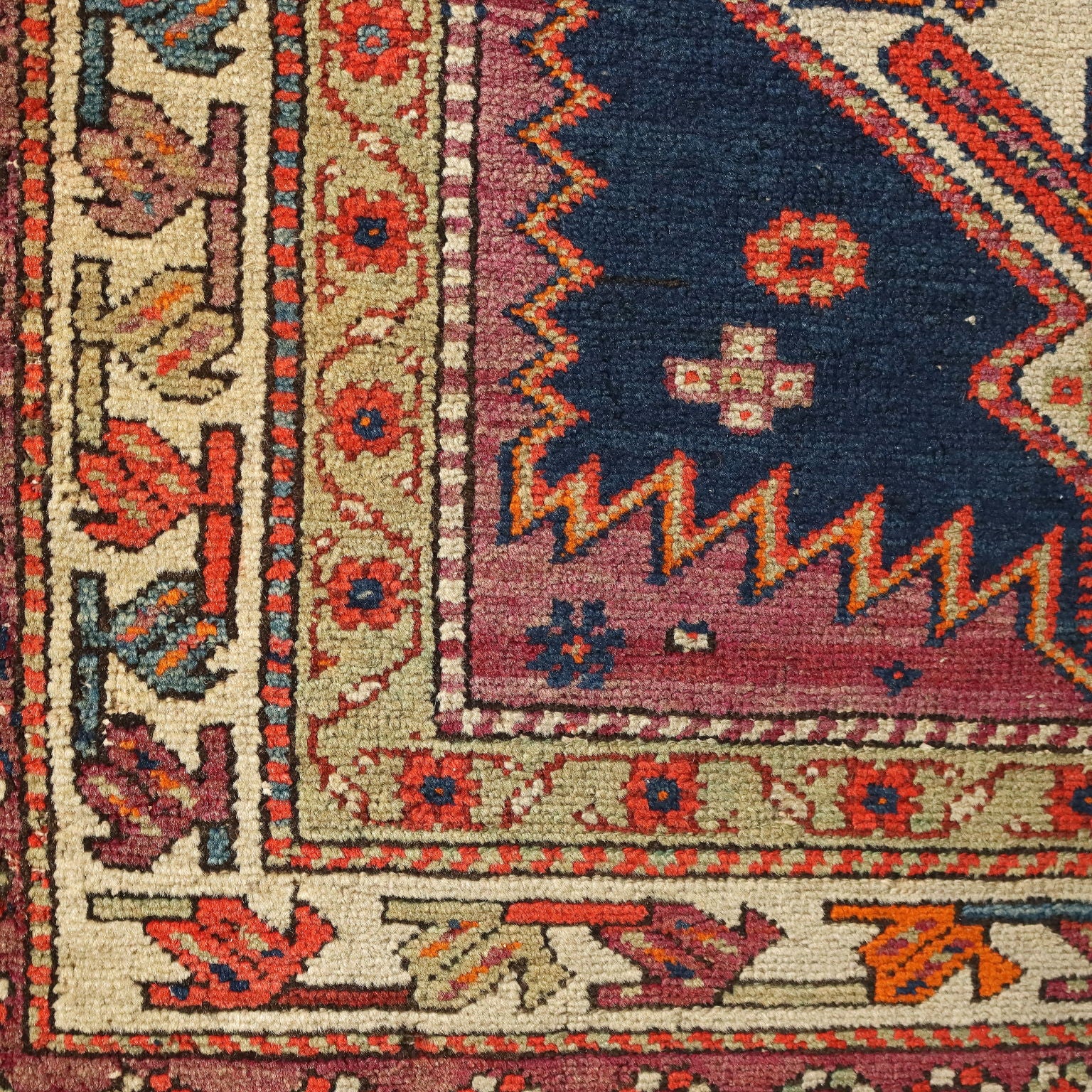 Ancient Serabend Carpet Iran Cotton Wool Thin Knot Handmade | Antiques  Carpets