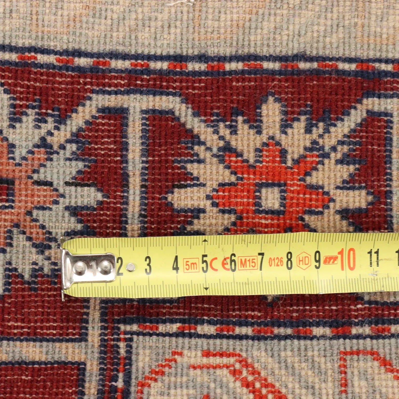 Ancient Ardebil Meskin Carpet Iran Wool Heavy Knot Handmade - 64x48 In | Antiques | Carpets