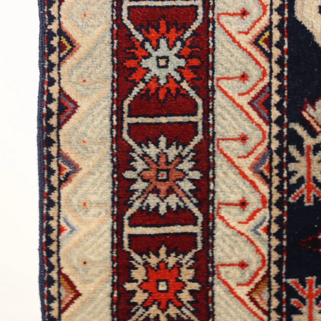 Ancient Ardebil Meskin Carpet Iran Wool Heavy Knot Handmade - 64x48 In | Antiques | Carpets