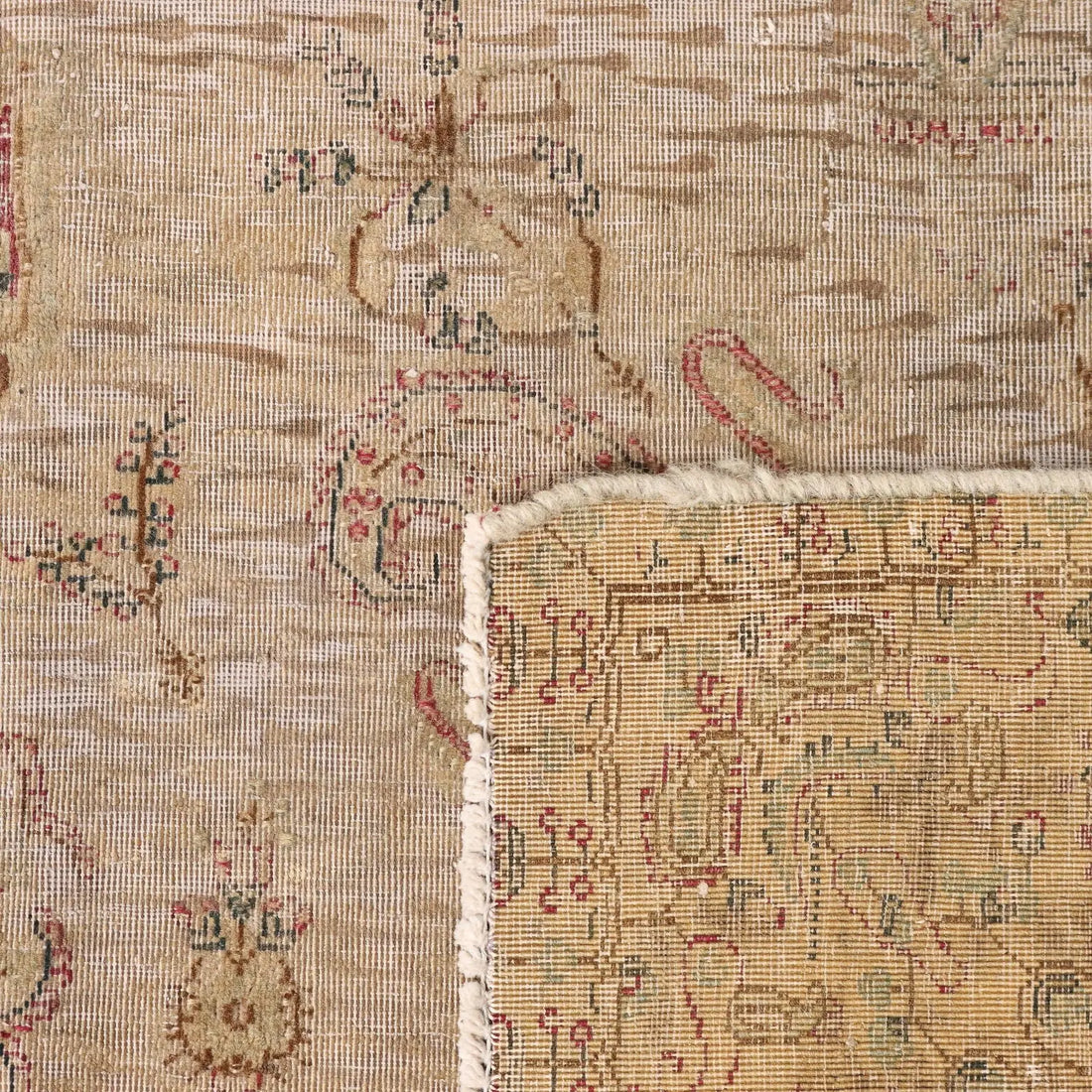 Antique Turkish Rug in Cotton and Wool - 238x137 cm
