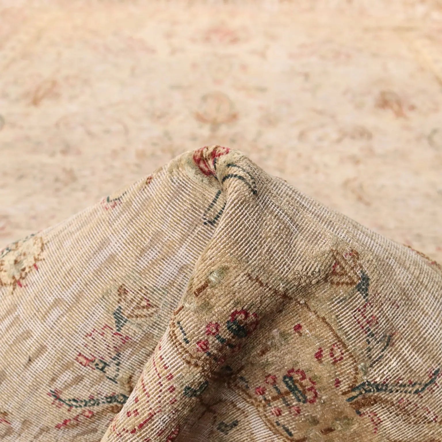 Antique Turkish Rug in Cotton and Wool - 238x137 cm
