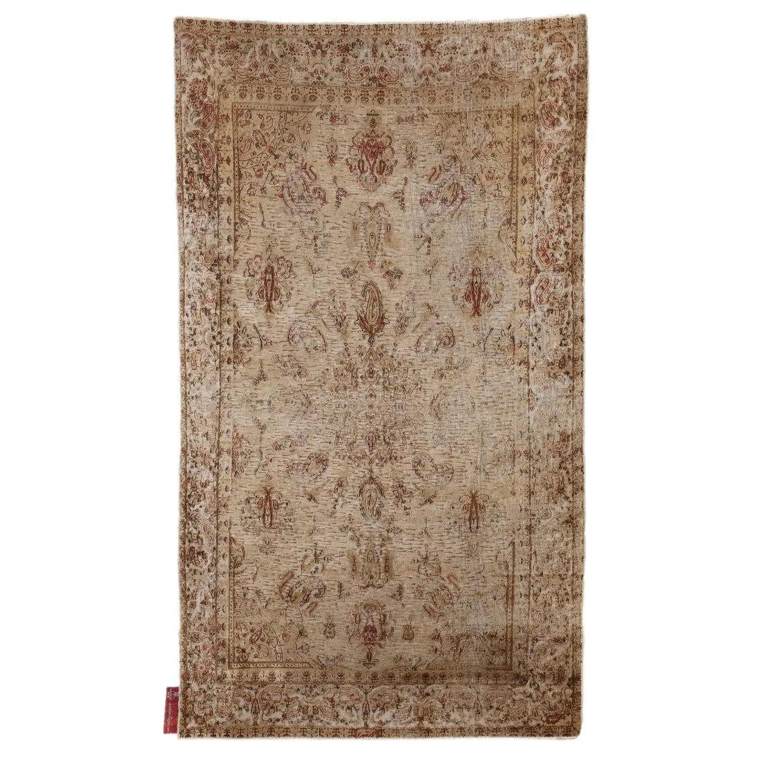 Antique Turkish Rug in Cotton and Wool - 238x137 cm