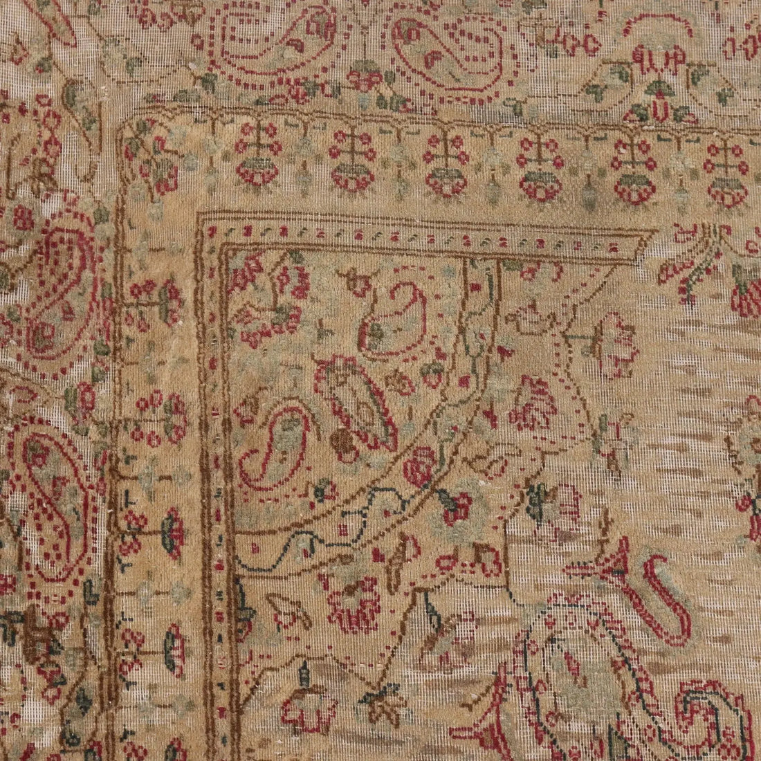 Antique Turkish Rug in Cotton and Wool - 238x137 cm
