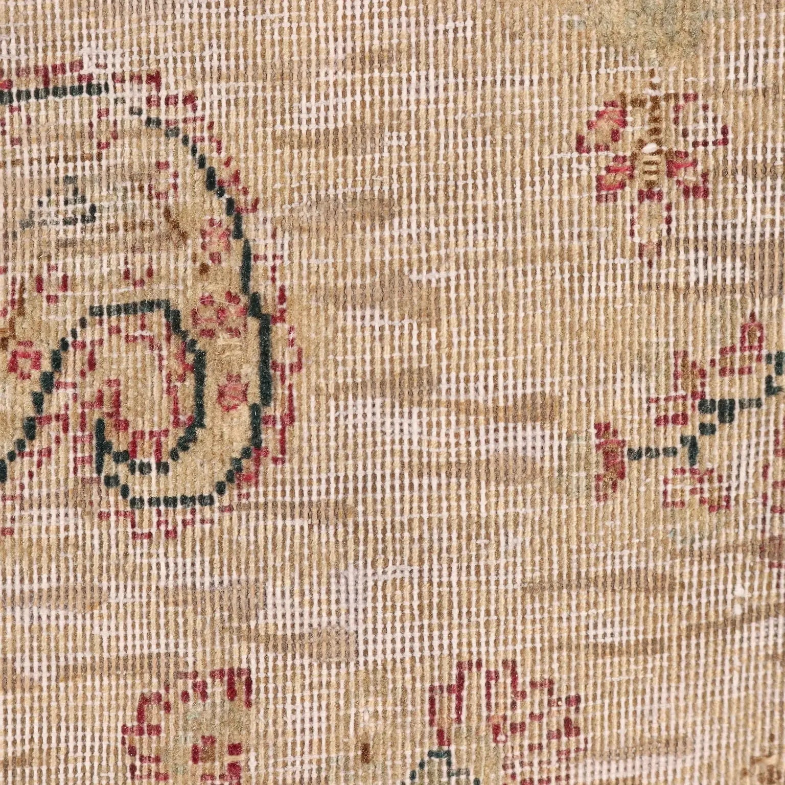 Antique Turkish Rug in Cotton and Wool - 238x137 cm
