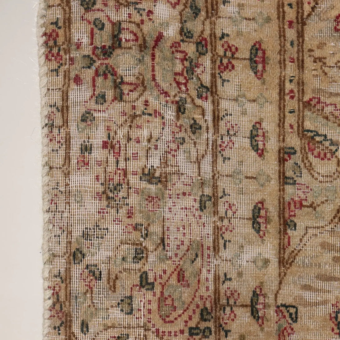 Antique Turkish Rug in Cotton and Wool - 238x137 cm