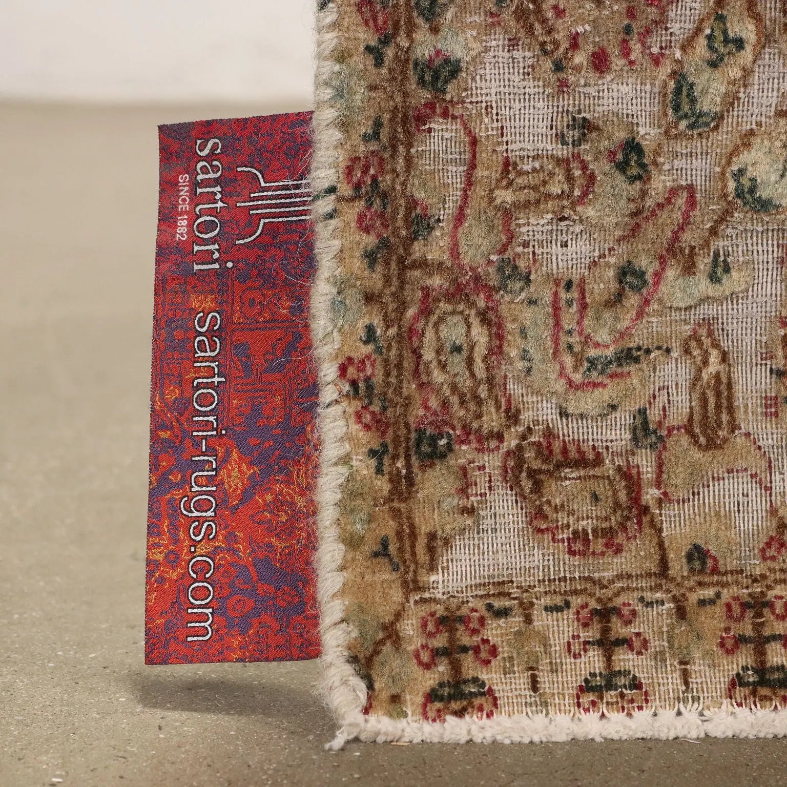 Antique Turkish Rug in Cotton and Wool - 238x137 cm