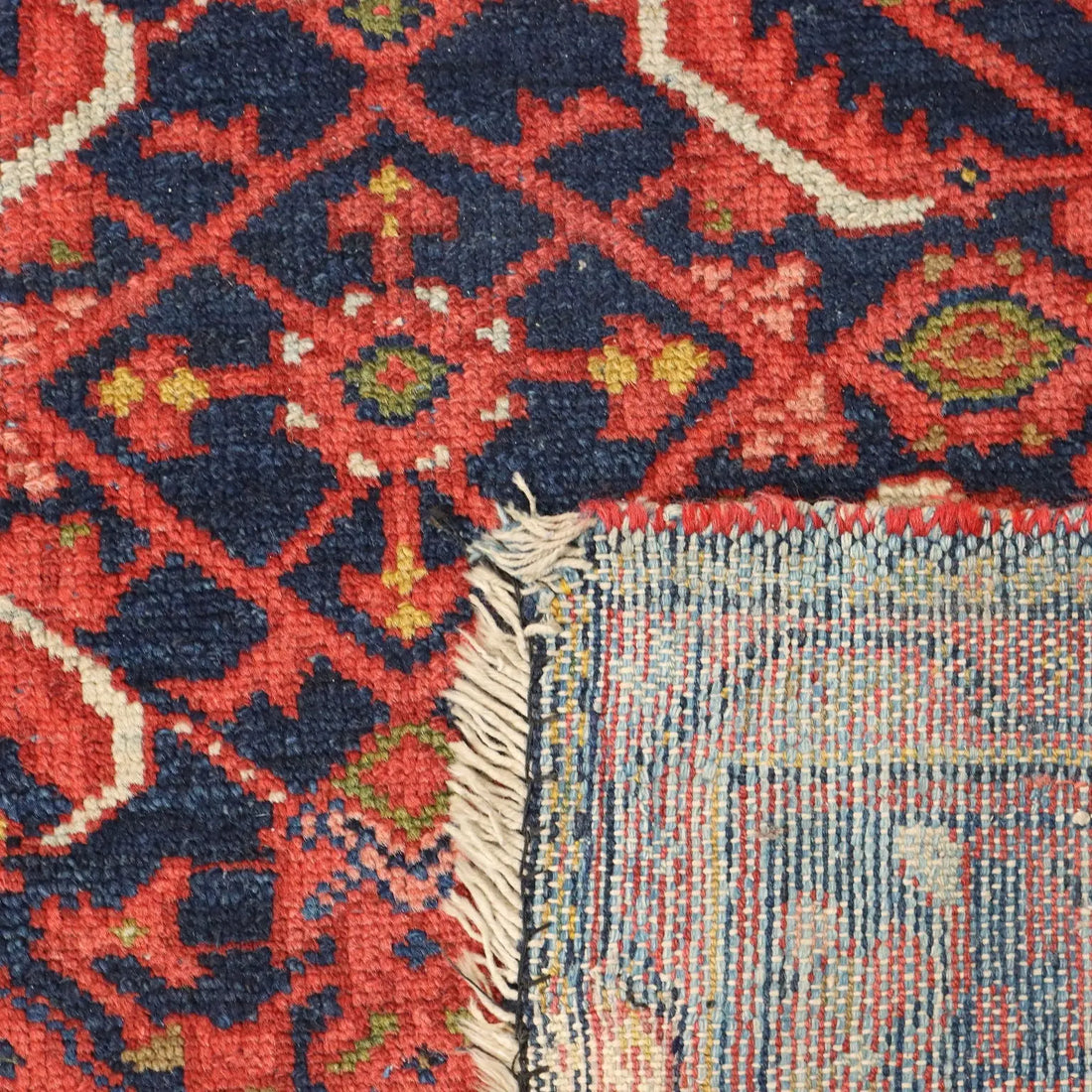 Malayer Rug in Cotton and Wool - 