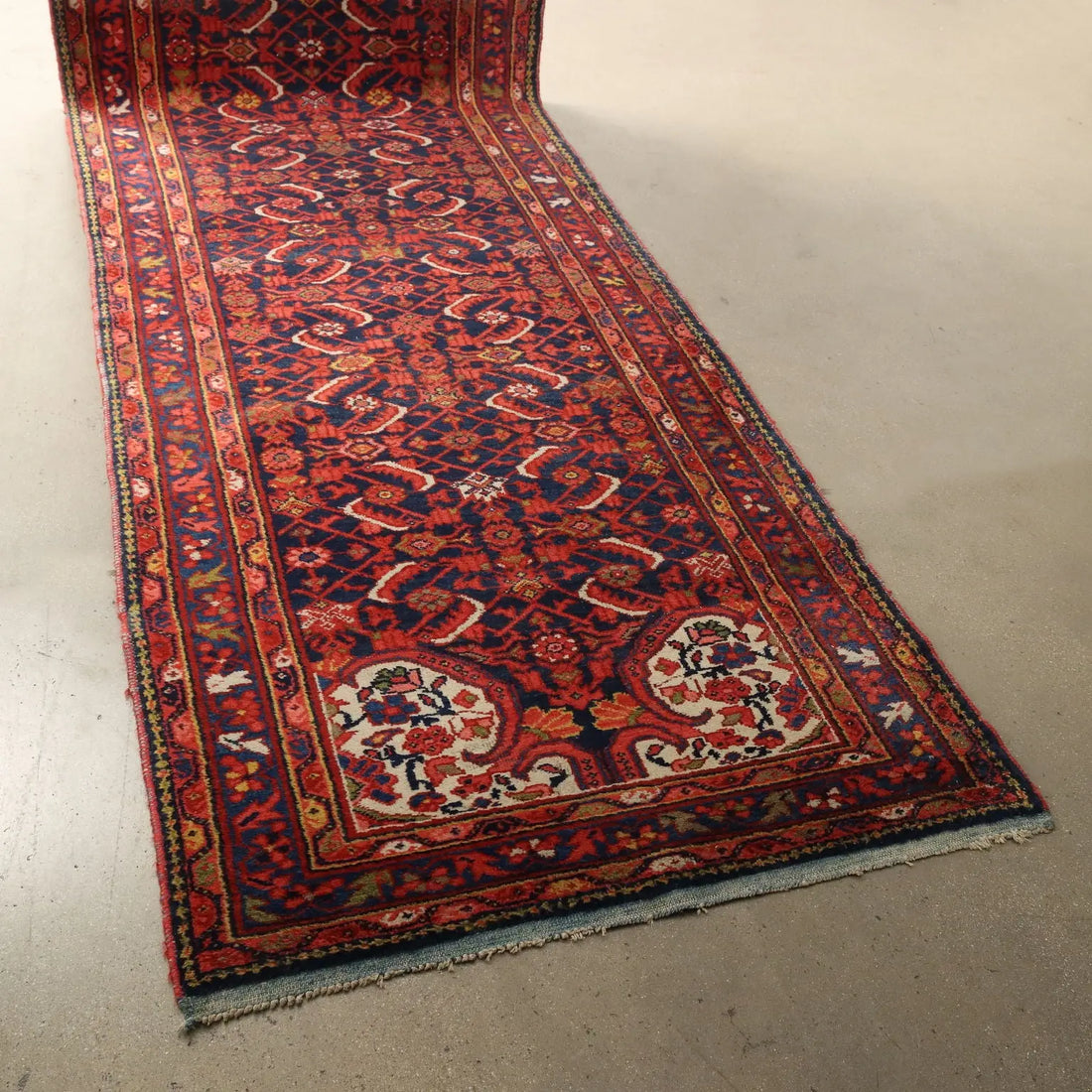 Malayer Rug in Cotton and Wool - 