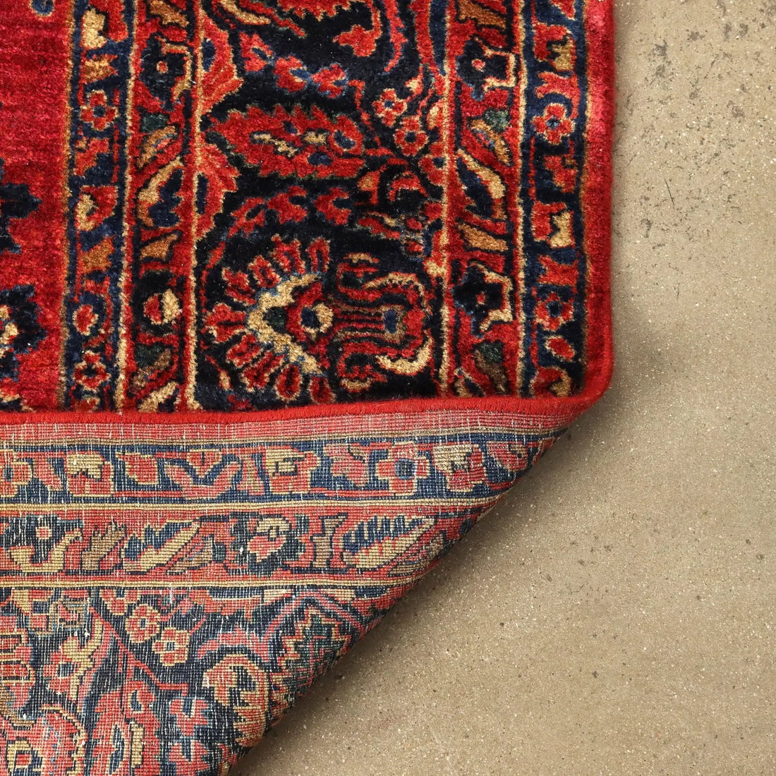 American Saruk Rug in Cotton and Wool - 360x262 cm
